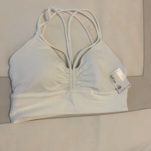 Lulu lemon - white sports bra - size: 8